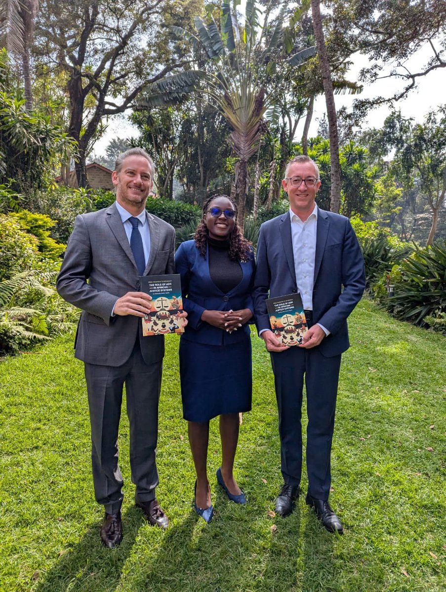 Atieno Ogolla (@atienothelawyer) on Twitter photo I have had the honour of engaging the French Ambassador <a href="/FranceinKenya/">FrenchEmbassyKenya</a> and German Ambassador <a href="/GermanyinKenya/">German Embassy Nairobi</a> on Governance matters in Africa. I am particularly elated that they appreciated my writings specifically THE ROLE OF ADR IN AFRICAN JUSTICE SYSTEMS. I have had the honour of engaging the French Ambassador <a href="/FranceinKenya/">FrenchEmbassyKenya</a> and German Ambassador <a href="/GermanyinKenya/">German Embassy Nairobi</a> on Governance matters in Africa. I am particularly elated that they appreciated my writings specifically THE ROLE OF ADR IN AFRICAN JUSTICE SYSTEMS.