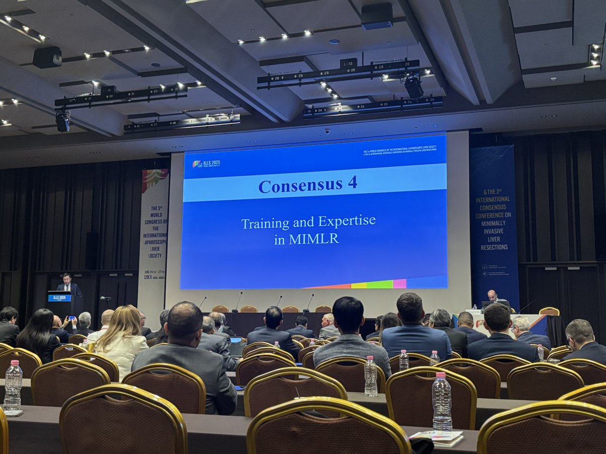 ILLS (@ills_lapliver) on Twitter photo Last Question from #ILLS2025 <a href="/ILLS_LAPLIVER/">ILLS</a> 3rd Consensus Conference on Minimally Invasive Liver Resections
#SoMe4HPB <a href="/hpbsurgeon1/">Catherine Teh 陳婉然🇵🇭</a> <a href="/_ILTS_/">ILTS</a> <a href="/IHPBA/">IHPBA</a> <a href="/EAHPBA/">E-AHPBA</a> <a href="/HPB_Surgeon/">Adnan Alseidi</a> <a href="/JHawksworthMD/">Jason Hawksworth MD, FACS</a> <a href="/HondtMathieu/">Mathieu D’Hondt MD, PhD</a> <a href="/Giammatwit/">Giammauro Berardi</a> <a href="/LopezBenS/">santi lopez ben</a> <a href="/AAFretland/">Åsmund A. Fretland</a> <a href="/Abuhilal9Abu/">Mohamed Abu Hilal</a> <a href="/AsbunMd/">Horacio J Asbun MD</a> <a href="/drciria/">RUBEN CIRIA</a> Last Question from #ILLS2025 <a href="/ILLS_LAPLIVER/">ILLS</a> 3rd Consensus Conference on Minimally Invasive Liver Resections
#SoMe4HPB <a href="/hpbsurgeon1/">Catherine Teh 陳婉然🇵🇭</a> <a href="/_ILTS_/">ILTS</a> <a href="/IHPBA/">IHPBA</a> <a href="/EAHPBA/">E-AHPBA</a> <a href="/HPB_Surgeon/">Adnan Alseidi</a> <a href="/JHawksworthMD/">Jason Hawksworth MD, FACS</a> <a href="/HondtMathieu/">Mathieu D’Hondt MD, PhD</a> <a href="/Giammatwit/">Giammauro Berardi</a> <a href="/LopezBenS/">santi lopez ben</a> <a href="/AAFretland/">Åsmund A. Fretland</a> <a href="/Abuhilal9Abu/">Mohamed Abu Hilal</a> <a href="/AsbunMd/">Horacio J Asbun MD</a> <a href="/drciria/">RUBEN CIRIA</a>