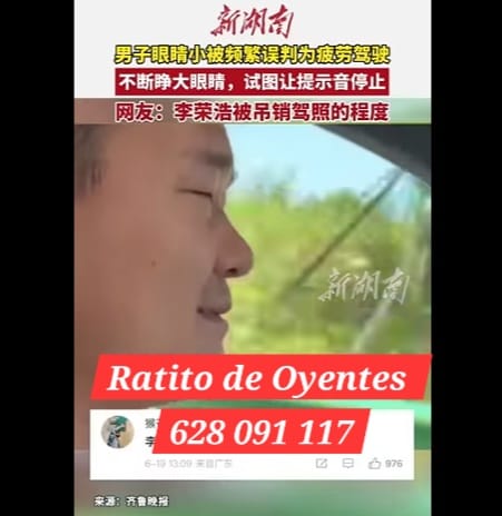 🚗 A un conductor se le activa continuamente el aviso de "dormido al volante" porque tiene los ojos pequeños.

A las 11h en #RatitoDeOyentes ese aparato que te vacila 😵‍💫

📲 628 091 117

🎧 Con <a href="/ElydValle/">Ely del Valle</a> en <a href="/ondamadrid/">Onda Madrid</a>
