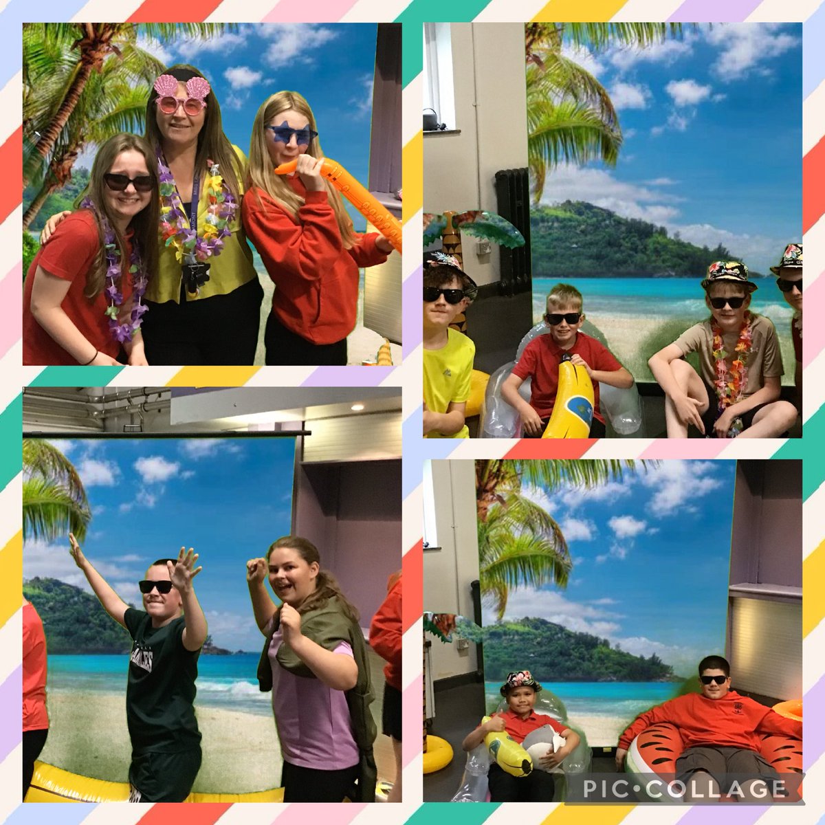 A few photos from our P7 “Shorts n Shades” afternoon in the Caribbean… 🏝️ Lots of fun in the sun with all of the props and inflatables! <a href="/thorntreeheidie/">geraldine smith</a> <a href="/ThorntreeHT/">thorntreeprimary</a>