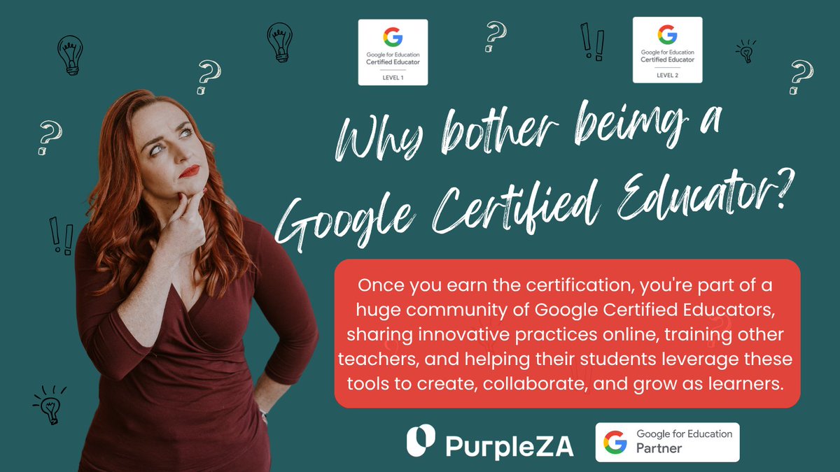 Teachers, it's time to LEVEL UP 📈 Google Certs = confidence, creativity, and classroom magic. Our Level 1 and 2 exam preparation courses are open now! Visit purplelaunchpad.com now and bag them badges stat!