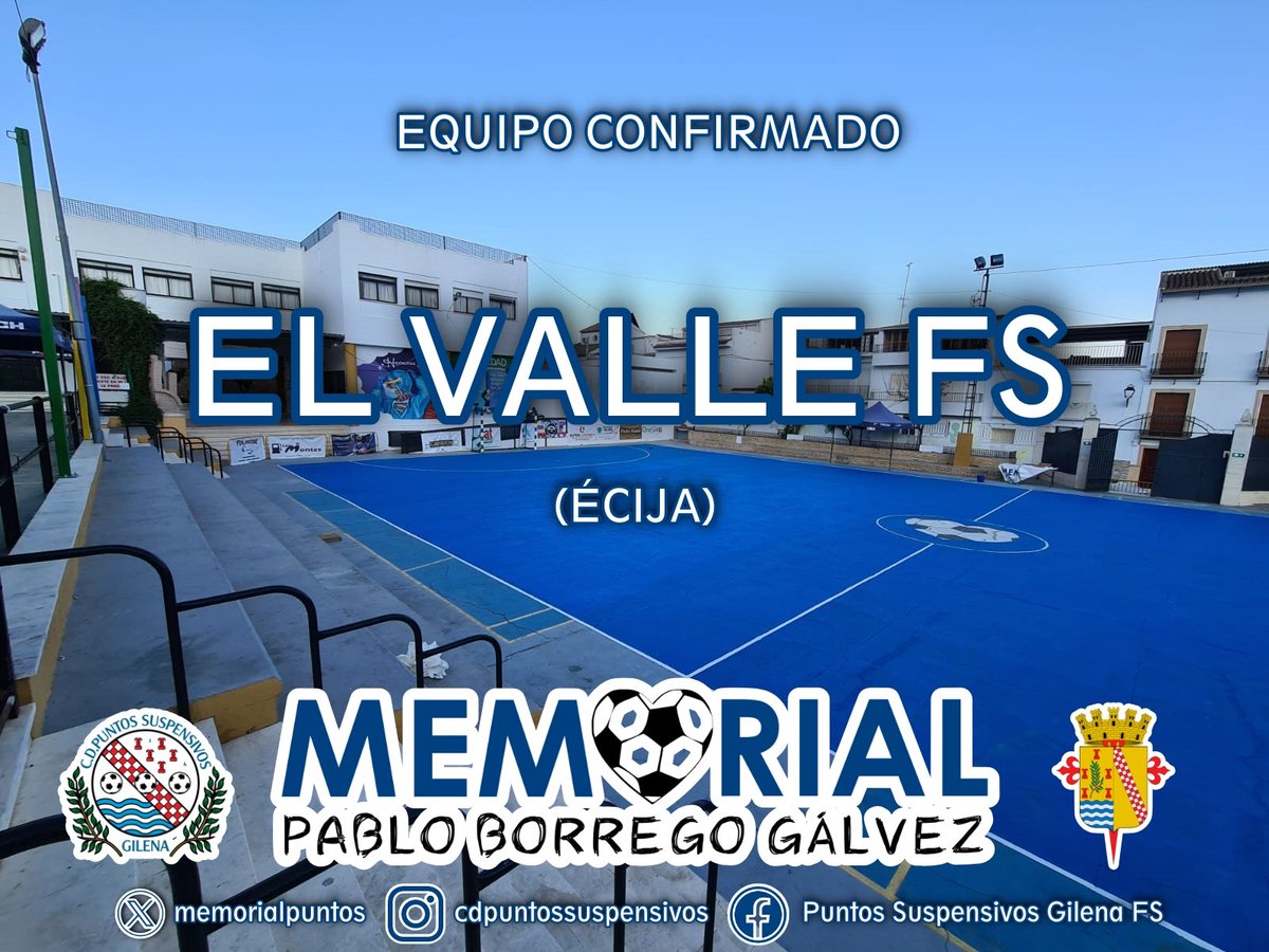 📣Equipo confirmado

Uno de los equipos con más solera de las maratones de la comarca cierra su plaza para esta nueva edición

Los ecijanos del Valle Fs regresan al Memorial tras dos años sin participar con el objetivo de revalidar el título conseguido justo hace diez años.