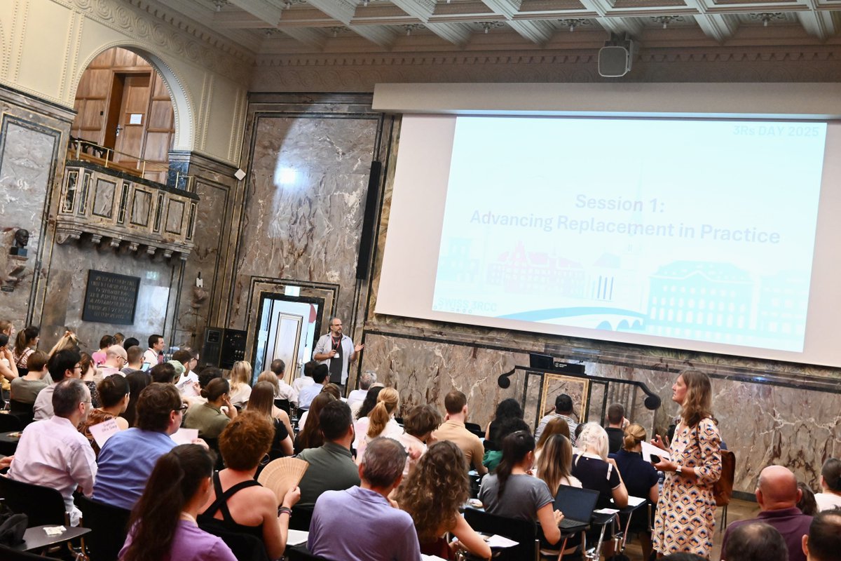 Swiss3RCC's tweet image. 🇨🇭 The 2025 #3Rs Day @UZH_en is underway!
🧠 This year we’re focusing on the 3Rs in #Neuroscience, with inspiring speakers from across Switzerland.
📺 Stay tuned as we share highlights from the presentations and discussions throughout the day!