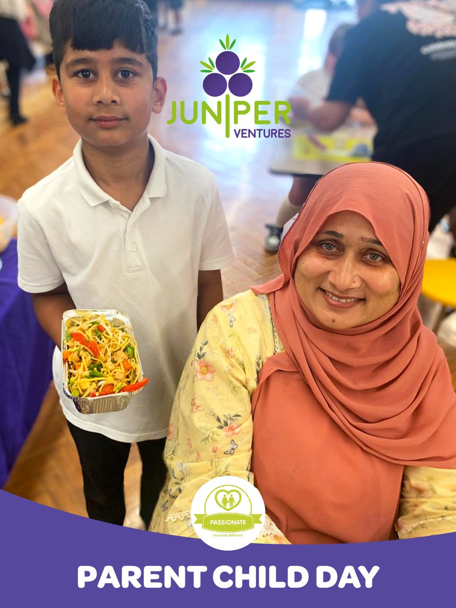 Good food, strong families &amp; healthy habits - the best ingredients in life.

On #ParentChildDay, schools buzzed with shared meals, laughter &amp; learning. We're proud to fuel not just appetites, but connections too.

#JuniperVentures #HealthyLifestyles #PeopleFirst