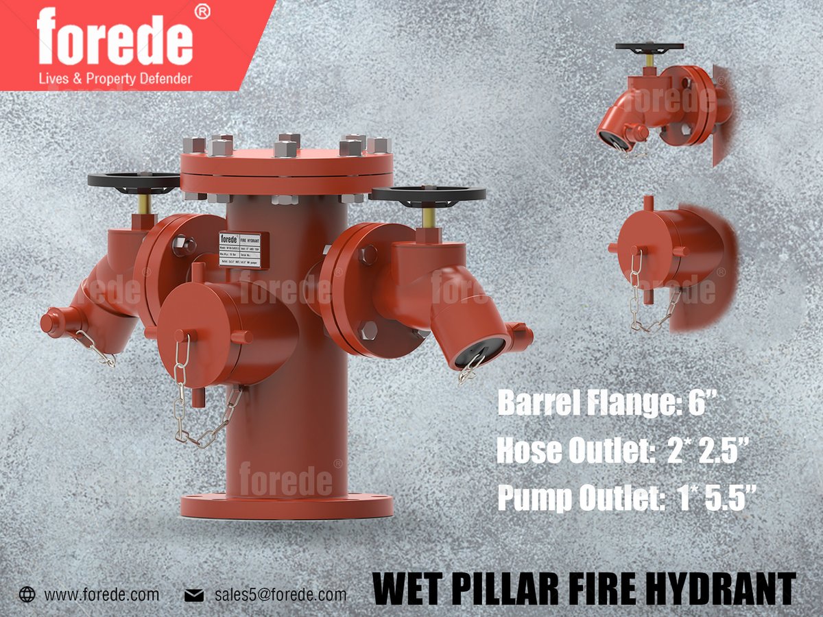 AlainaSu_forede's tweet image. forede® Wet Pillar Hydrant

Find out more on:
forede.com/fire-hydrant-s…

Contact us:
Email: sales5@forede.com
Whatsapp: +86 13215065797
Wechat: yuans122
Web: forede.com

#forede #firehydrant #pillarhydrant #barrelhydrant #hydrantsystem #firefighting #fyp
