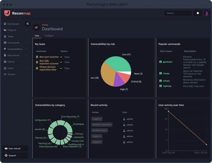 elhackernet's tweet image. 🛠️ Reconmap es una plataforma de código abierto para la evaluación de vulnerabilidades y la gestión de pruebas de penetración
Ayuda a los equipos de seguridad a planificar, ejecutar y generar informes sobre las pruebas de seguridad de principio a fin
github.com/reconmap/recon…