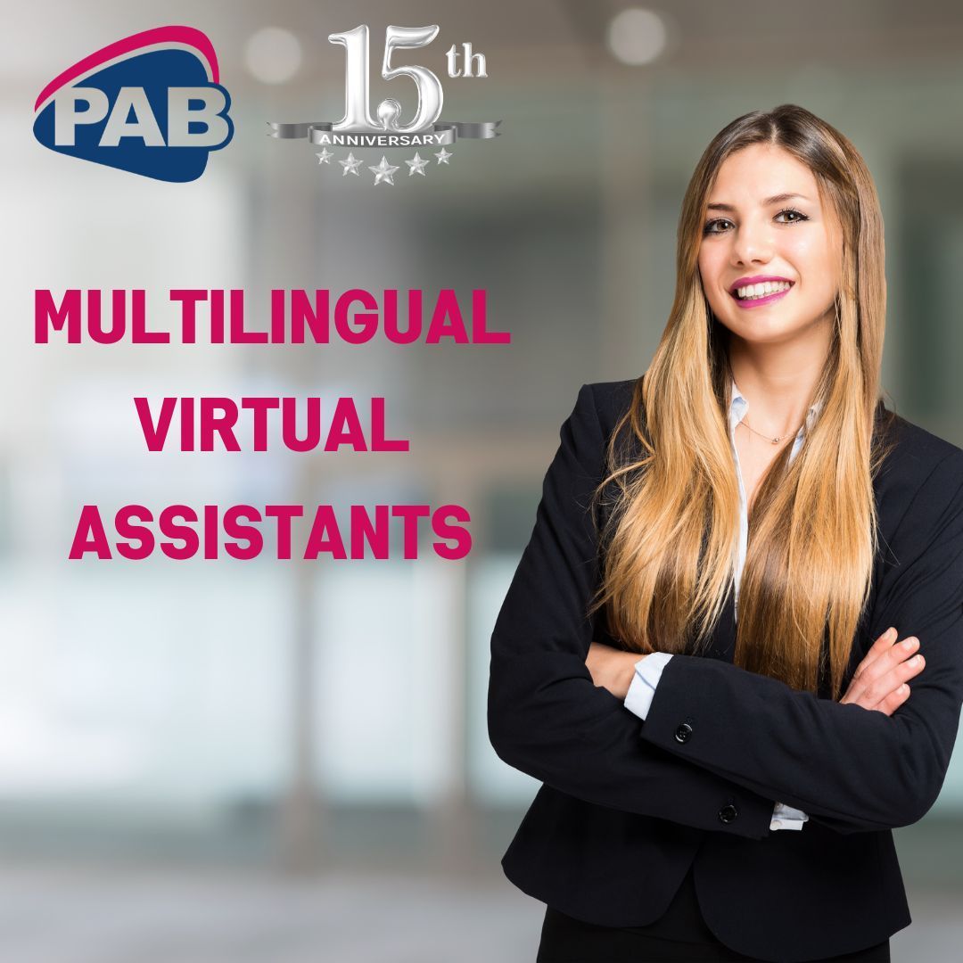 Multilingual Virtual Assistants

Powered by AI, they help manage communications and streamline interactions with #global clients, making every conversation count.

Get in touch today. 
buff.ly/45TIDYd