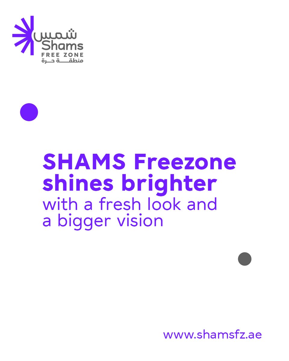 Shams_FZ's tweet photo. We’ve always stood for possibility.

Now, we’re stepping into that future with a new look that reflects our evolving mission.

Because when the world changes, visionary businesses don’t stay the same, they grow with it. https://t.co/hTupnaWghG