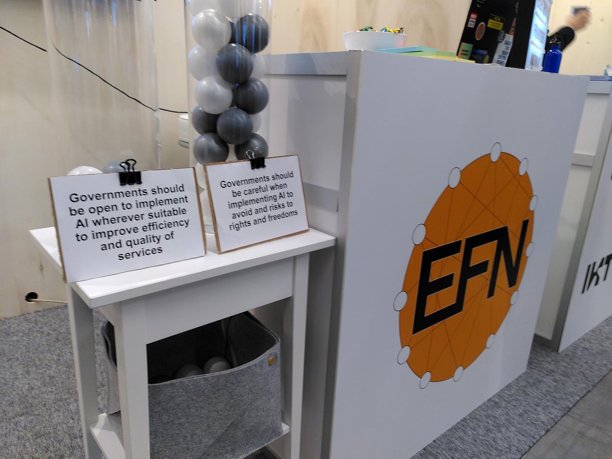 Today's survey asks: Should governments prioritize innovating quickly or protecting rights when implementing AI? Make sure to come by and cast your vote at our stand on #IGF2025