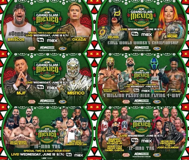 Mickael9376 (@mickaelwarrior) on Twitter photo Youpi c'est mardi AEW Grand Slam Mexico à 21h10 sur Warner tv next
<a href="/AlainMist/">Alain Mistrangélo</a> <a href="/NorbertFeuillan/">Norbert Feuillan</a> #AEWFrance Youpi c'est mardi AEW Grand Slam Mexico à 21h10 sur Warner tv next
<a href="/AlainMist/">Alain Mistrangélo</a> <a href="/NorbertFeuillan/">Norbert Feuillan</a> #AEWFrance