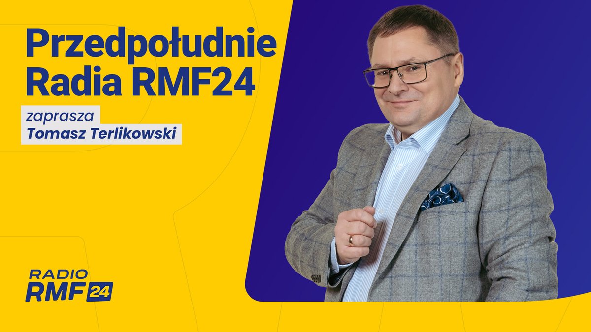 Radio RMF24 (@radio_rmf24) on Twitter photo Newsy i komentarze w Radiu RMF24. Do 12:00 program prowadzi <a href="/tterlikowski/">Tomasz Terlikowski</a> 🔜
🟡Czy tym razem Sławoszowi Uznańskiemu-Wiśniewskiemu uda się polecieć w kosmos? Start planowany jest na jutro ❗️
Po 10:08 gościem będzie <a href="/RozekTom/">Tomasz Rożek</a> 🚀
🟡Izrael zgodził się na propozycję rozejmu z Newsy i komentarze w Radiu RMF24. Do 12:00 program prowadzi <a href="/tterlikowski/">Tomasz Terlikowski</a> 🔜
🟡Czy tym razem Sławoszowi Uznańskiemu-Wiśniewskiemu uda się polecieć w kosmos? Start planowany jest na jutro ❗️
Po 10:08 gościem będzie <a href="/RozekTom/">Tomasz Rożek</a> 🚀
🟡Izrael zgodził się na propozycję rozejmu z