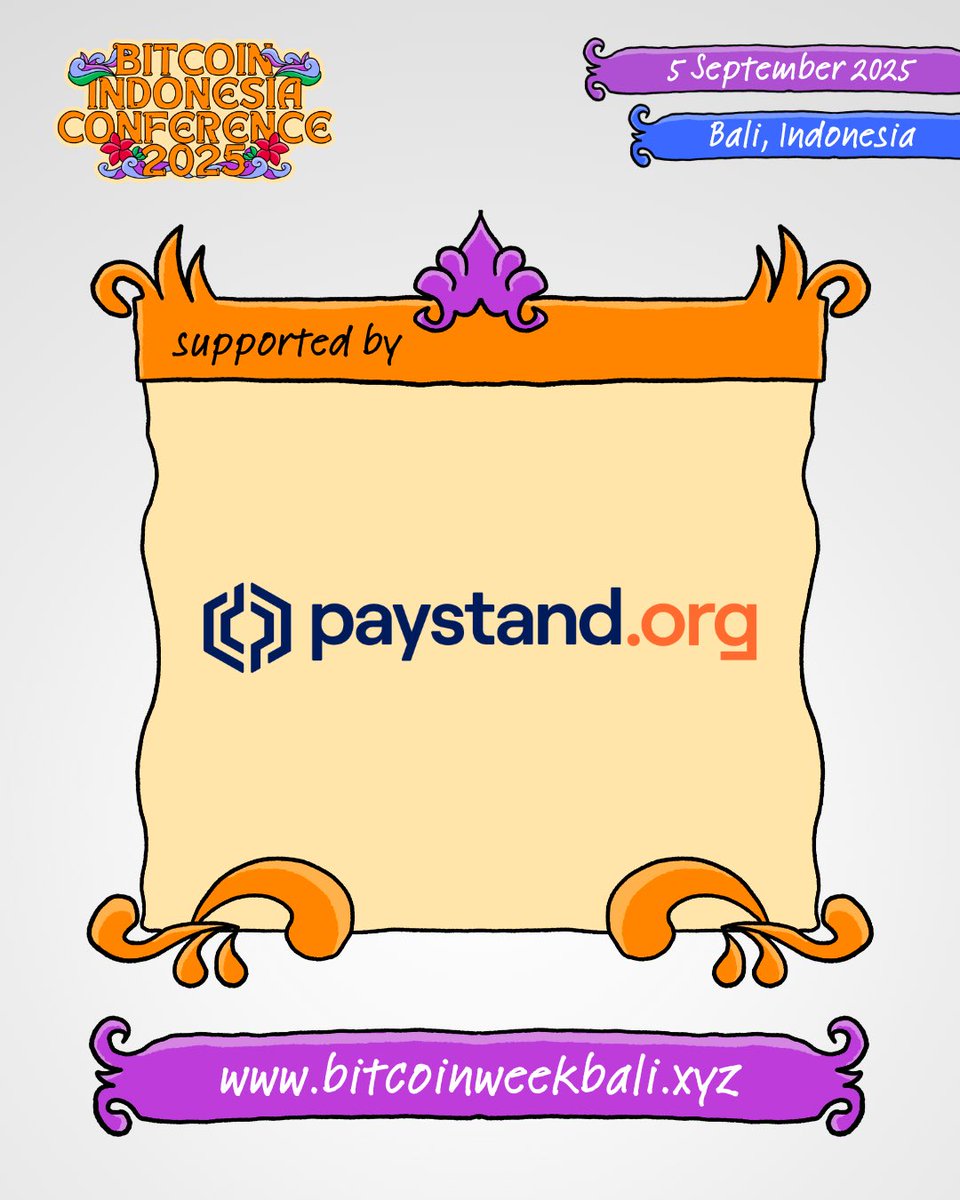 We’re proud to welcome Paystand.org as a sponsor of the Bitcoin Indonesia Conference 2025! 🤝

Paystand.org is the philanthropic arm of <a href="/paystand/">Paystand</a>, dedicated to advancing Bitcoin-focused circular economies and financial inclusion in underserved communities —