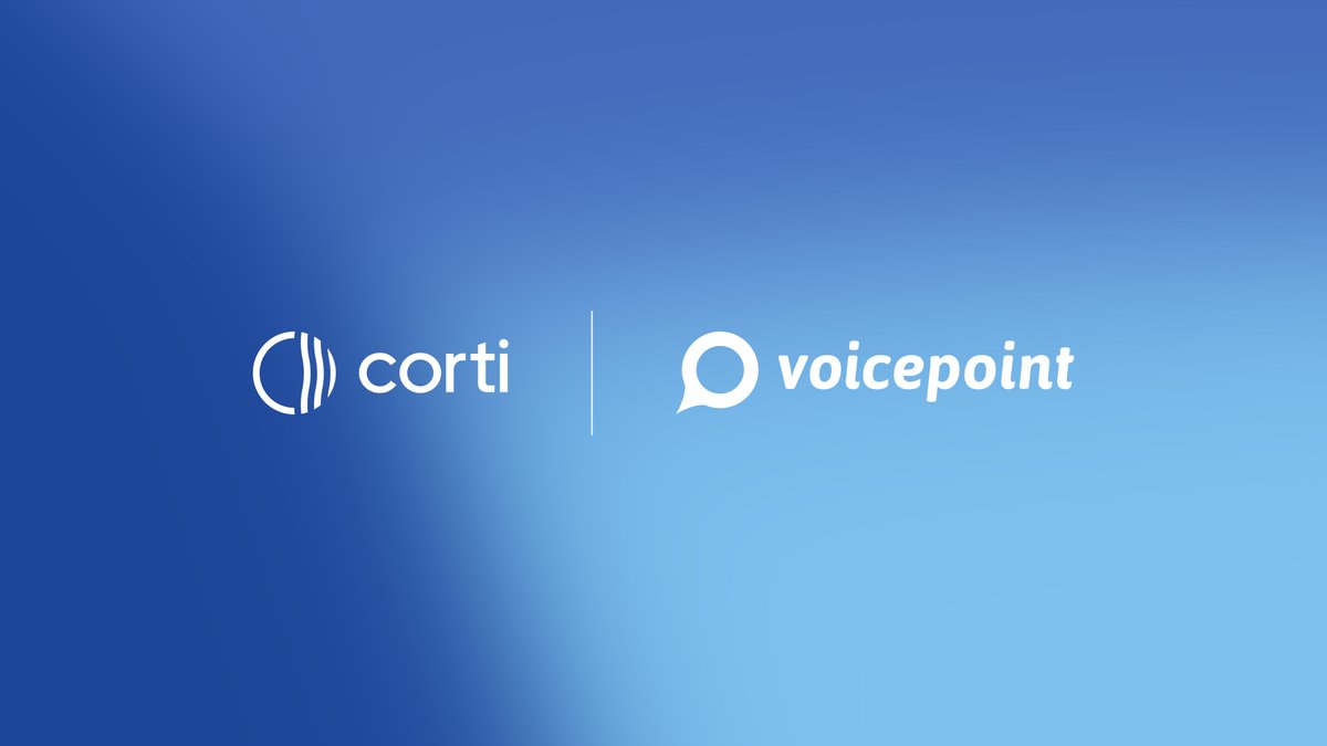 Corti (@corti_ai) on Twitter photo It’s official: Corti is partnering with <a href="/VoicepointAG/">Voicepoint AG</a> to power the next phase of its Xenon’s® evolution.
More about the partnership at hubs.li/Q03thPNc0 It’s official: Corti is partnering with <a href="/VoicepointAG/">Voicepoint AG</a> to power the next phase of its Xenon’s® evolution.
More about the partnership at hubs.li/Q03thPNc0