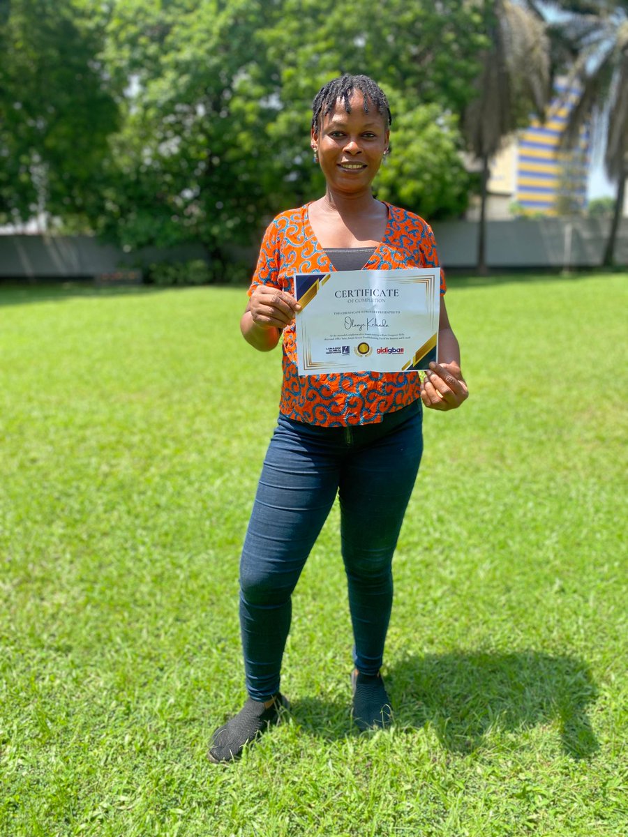 LonadekInc's tweet image. A huge congratulations to our support team members, Kehinde Olaoye and Veronica James, who just completed a Basic Computer Training at our facility.
This is what it looks like when you invest in your people. Well done, Kehinde and Veronica! 👏
#Lonadek #EmployeeDevelopment