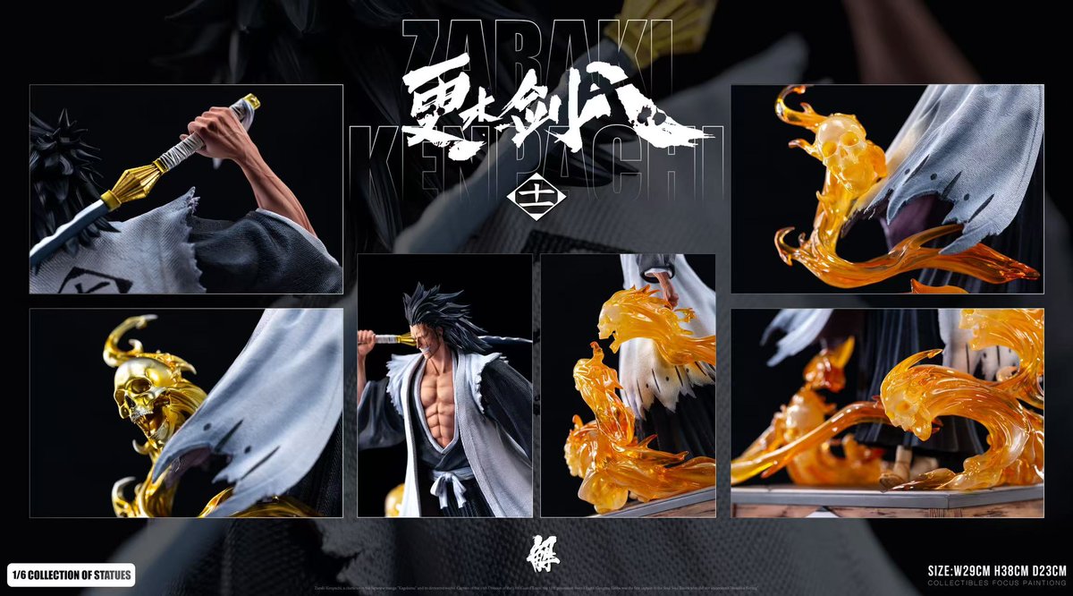 Kai Studio Zaraki Kenpachi statue is available to order now!!
Brand:Kai Studio
Product name:Zaraki Kenpachi
Price:245~299USD
Estimated release time:Q3-Q4 2025
More info 👉 fanaticanimestore.com/pre-order-kai-…

#ANIMESTATUE #FIGURES #ANIME #RESINSTATUE #FNCANIME #collection #animecollection