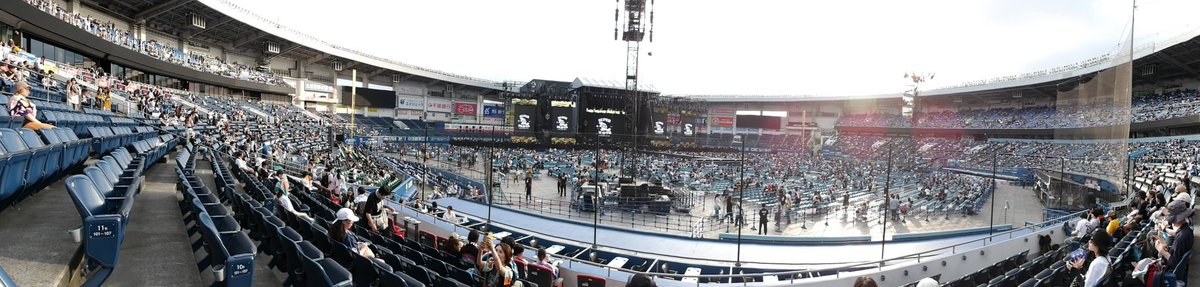 デジカメで撮ったパノラマのやつ🏟️
#sb20th_zozo