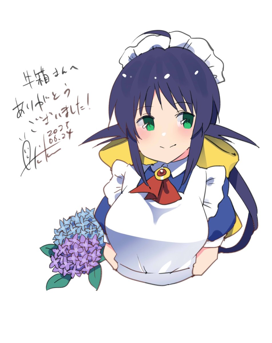 「てぃっく! #安藤まほろ」|あき缶@inicaのイラスト