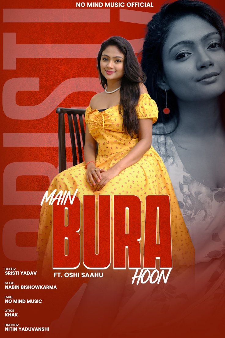 noMind_Music's tweet photo. Mai Bura Hoon Releasing 25th June 2025 @nomind_music Official
#MaiBuraHoon
#मैबुराहूं
#musicproducer
#musicvideo #bollywood #bollywoodsongs #hindisong❤️ #cinema #art #new #india #model #shoot
#love #pain #sepration #extreme
@oshisaahu https://t.co/eZLjqjTuID
