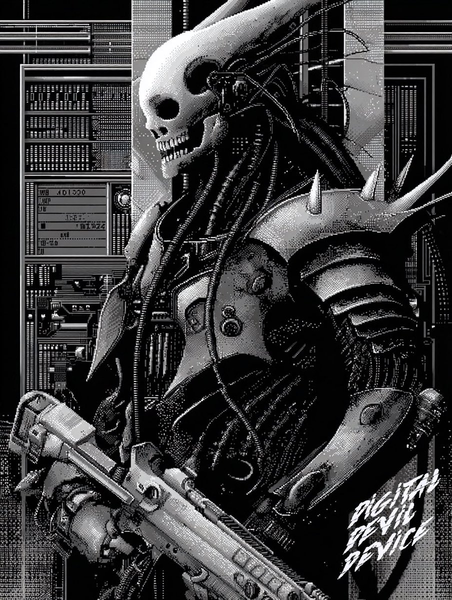 DigitalDevilDev's tweet photo. warrior
#DigitalDevilDevice #digitalart #aiart #scifiart #pixelart #neotokyo #cyberpunk #サイバーパンク #赛博朋克 #사이버펑크 https://t.co/iJ9cMSjSbq
