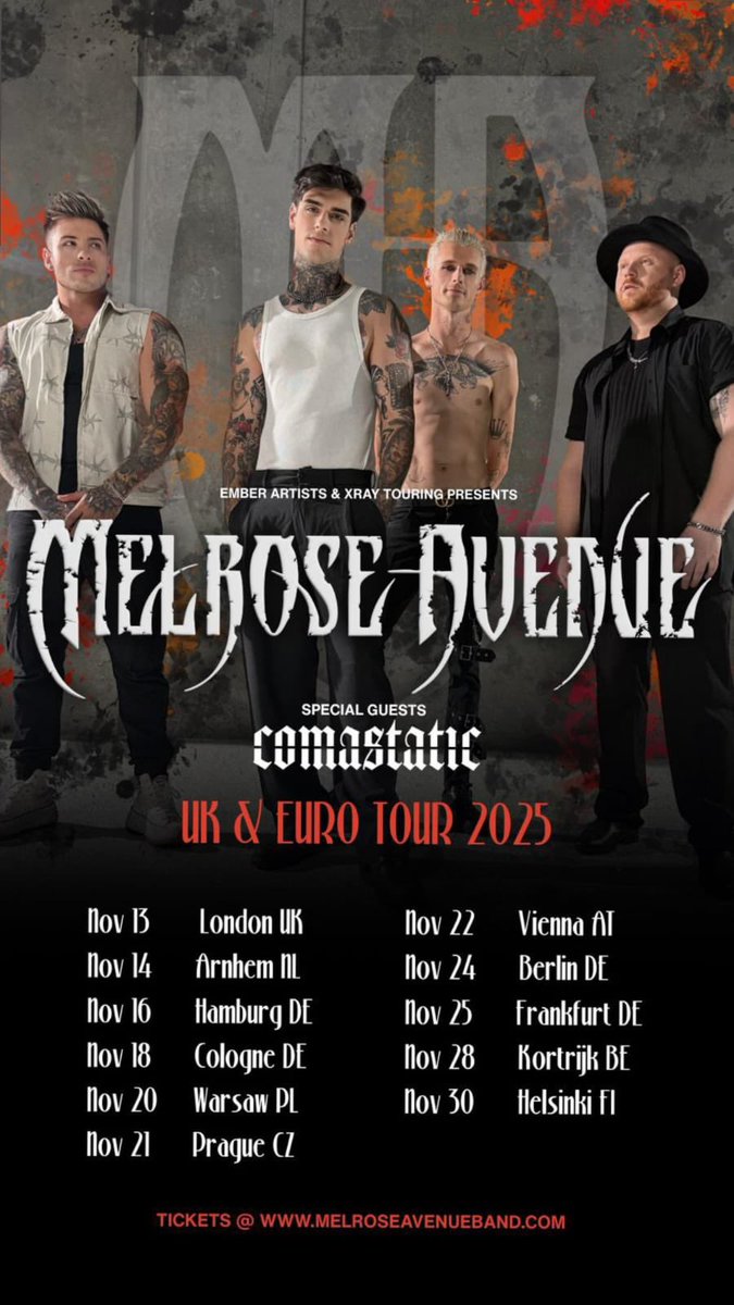 So excited to come and meet you all. For those cities that missed out … we are sorry, we are trying our best to get everywhere we can. #melroseavenue #explore #fyp #ontour #show