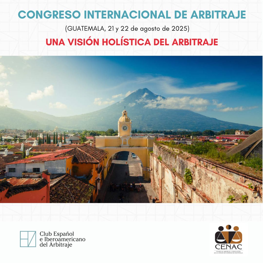 #Evento | El Capítulo de Guatemala del CEIA y el CENAC coorganizan el Congreso Internacional de Arbitraje en Guatemala, en Antigua (Guatemala). 
​​
📅 21 &amp; 22 de agosto 2025​
📍 Hotel Casa Santo Domingo​
​
🎟️ Adquiera sus entradas aquí:​
f.mtr.cool/jvznemveca