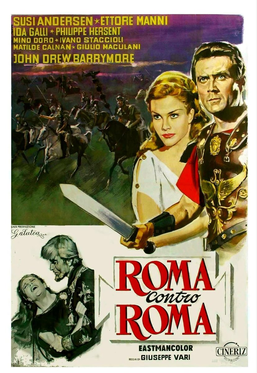 "Roma contra Roma" (1964), dirigida por Giuseppe Vari, es una rareza del peplum italiano que mezcla espada y brujería con zombies. En lugar de héroes enfrentándose a imperios, aquí soldados romanos combaten a un ejército de muertos vivientes resucitados por fuerzas oscuras.