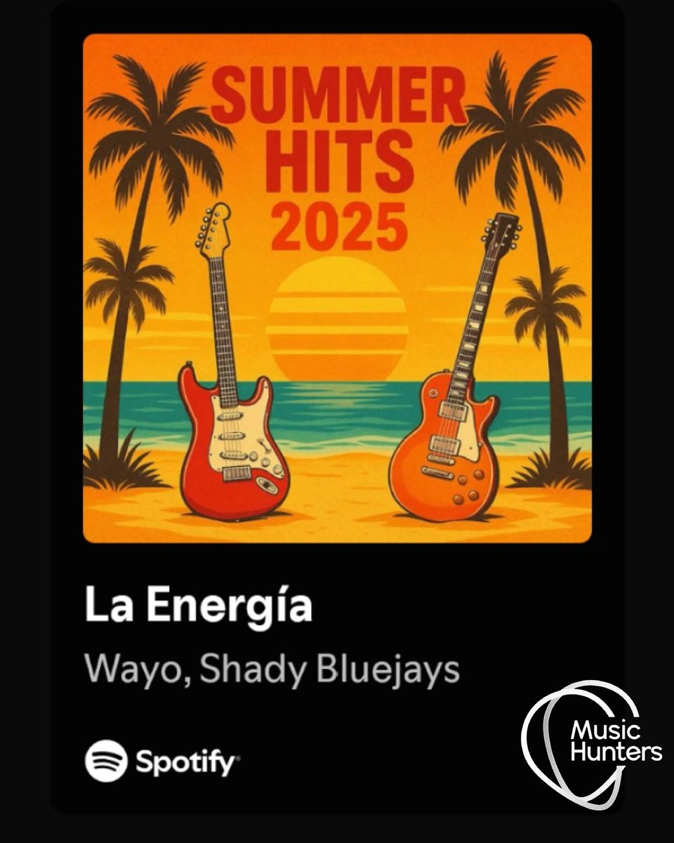 "La Energía" forma parte del 
#Verano #español gracias a <a href="/musichunters_es/">MusicHunters</a> + <a href="/MHDiscografica/">MusicHunters Records</a> + <a href="/MHuntersGlobal/">MusicHunters Global</a> 🙌🎵
La música une 🫀