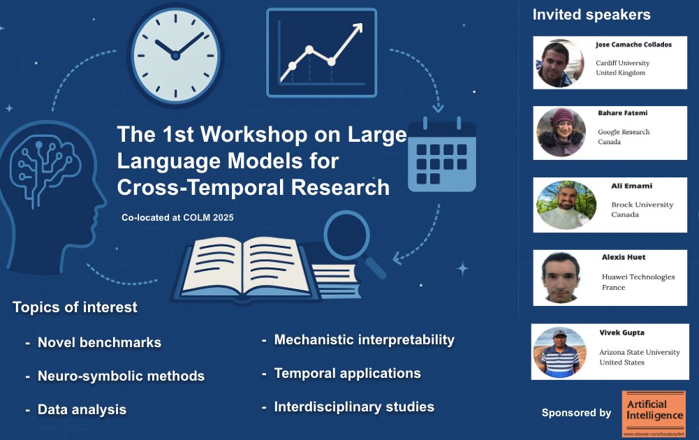 Wei Zhao (@andyweizhao) on Twitter photo Deadline for normal paper submissions has been extended to June 30!
For pre-reviewed papers, the ARR commitment deadline is July 18.
Contact us: xtempllms@gmail.com Deadline for normal paper submissions has been extended to June 30!
For pre-reviewed papers, the ARR commitment deadline is July 18.
Contact us: xtempllms@gmail.com