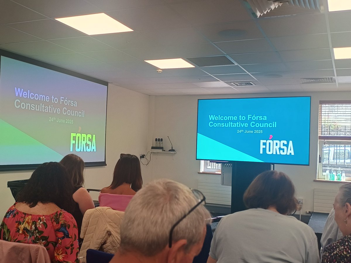 SNAsSpeakOut (Carol) #RespectForSNAs đ (@snasspeakout) on Twitter photo Glad to attend the <a href="/forsa_union_ie/">FĂłrsa trade union</a> consultative council today. Plenty of food for thought. Glad to attend the <a href="/forsa_union_ie/">FĂłrsa trade union</a> consultative council today. Plenty of food for thought.
