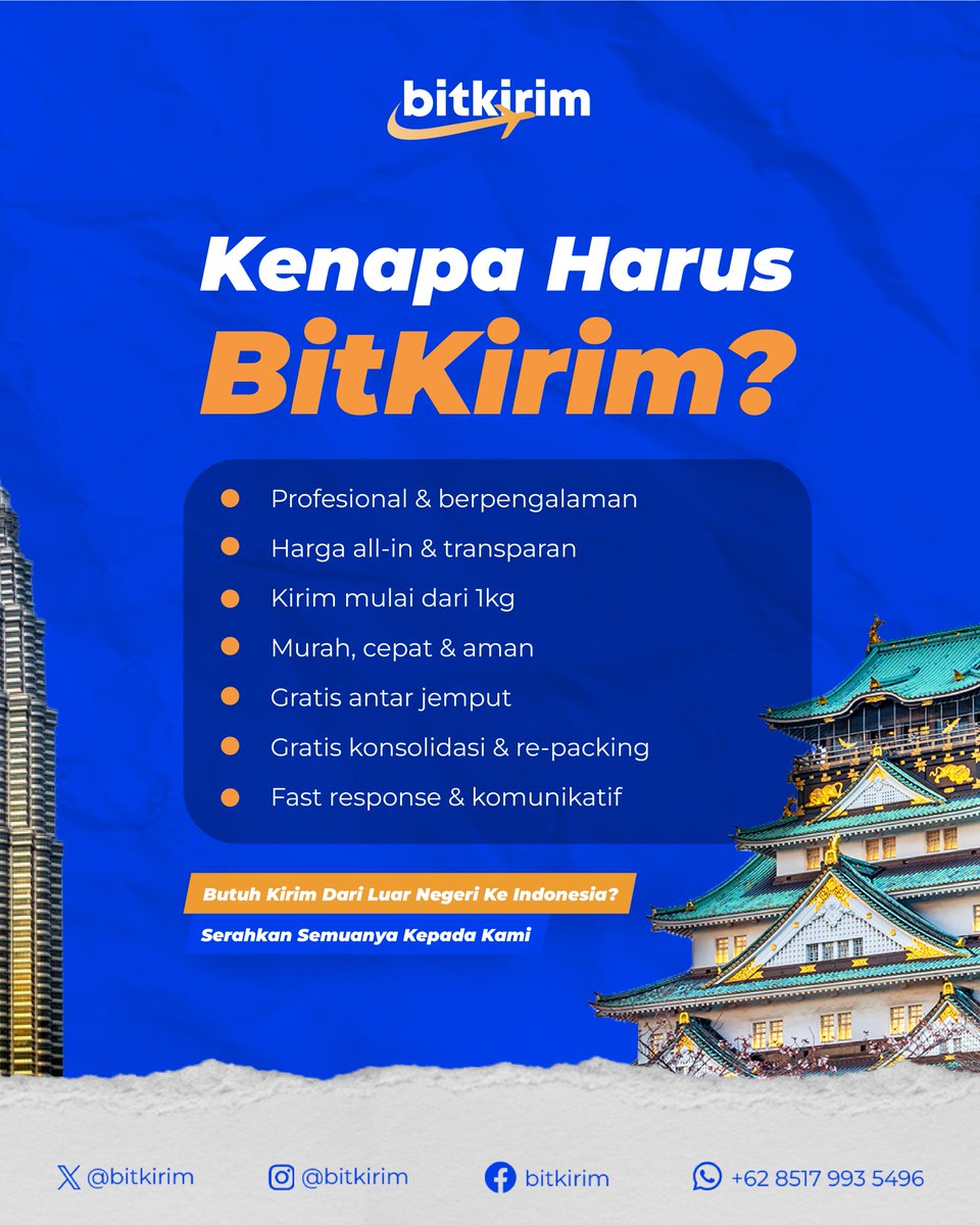 Forwarder Ekspedisi Import & Jastip LN tweet media