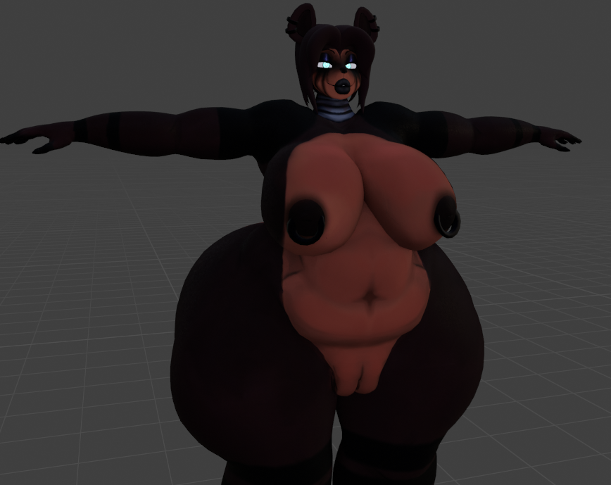 ouuggghhh 
made some hair for the goth frenni edit