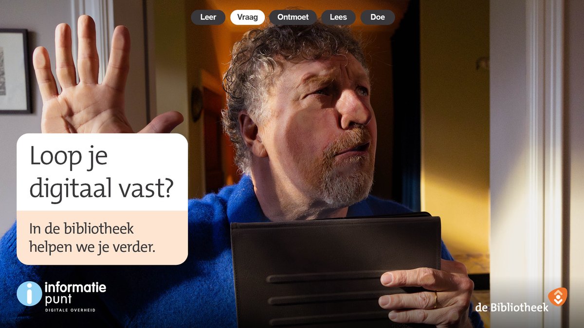 Het Informatiepunt Digitale Overheid is er ook voor jongeren met vragen over o.a. DigiD, studiefinanciering, OV of financiën bij een bijbaan. Lees de ervaring van Shashi (24): shorturl.at/uxUTe. Je bent vanmiddag welkom in Putte of in de bieb: shorturl.at/TlTEN. #IDO