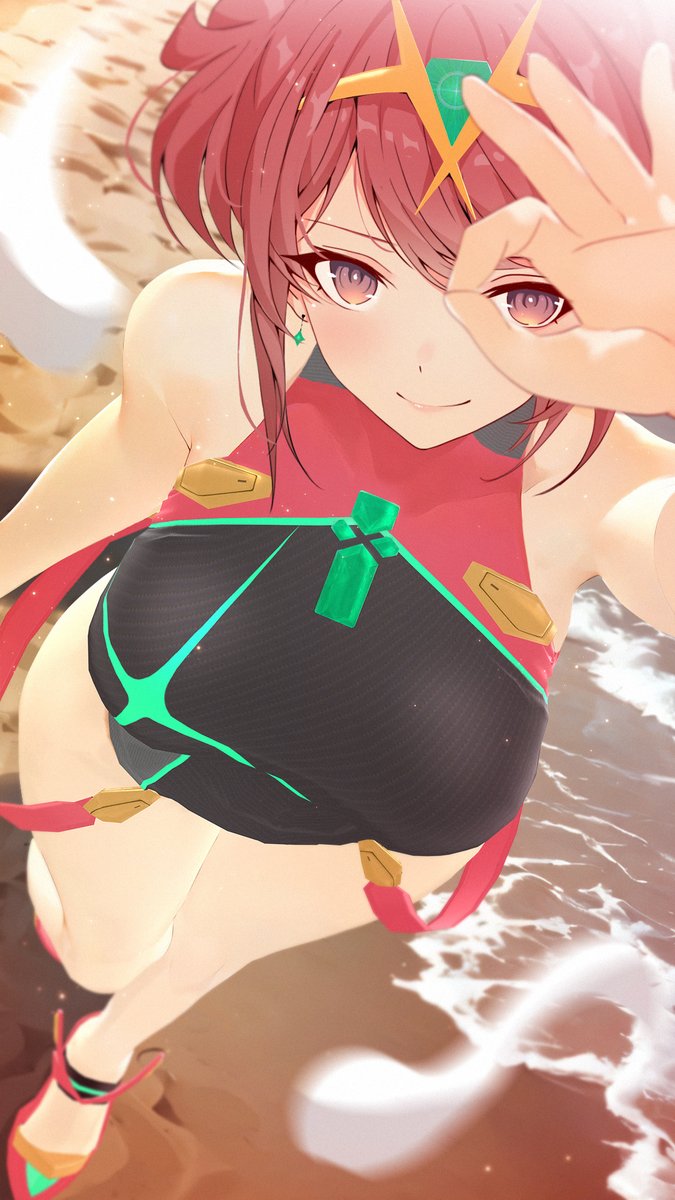 Sculp2's tweet image. Pyra 
#XenobladeChronicles2 #Pyra