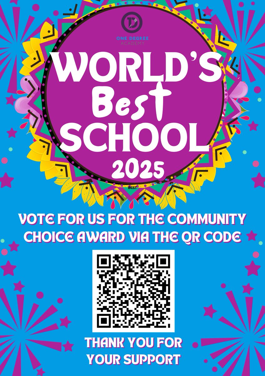While the main #WBS award is selected by a panel, the Community Choice Award is up to our community! You can cast your vote here: 👉 vote.worldsbestschool.org/publicvote25/e…