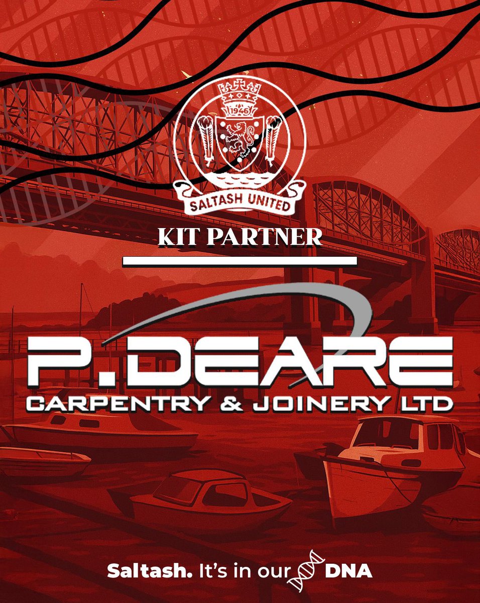 📣 Kit Partner | P. Deare Carpentry &amp; Joinery Ltd

We’re pleased to welcome P. Deare Carpentry &amp; Joinery Ltd as a kit partner for the 2025/26 and 2026/27 seasons.

Established in 2014, the company delivers high-quality carpentry on new build housing developments, with a