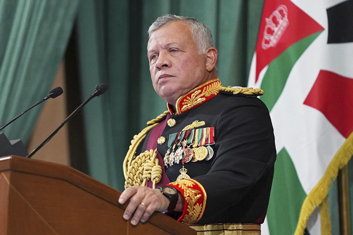 A true friend of Israel
Many thanks to the Jordanian King Abdullah II for intercepting Iranian drones and missiles flying over the Jordanian airspace before entering the Israeli narrow airspace.  You saved Jewish and Arab lives!