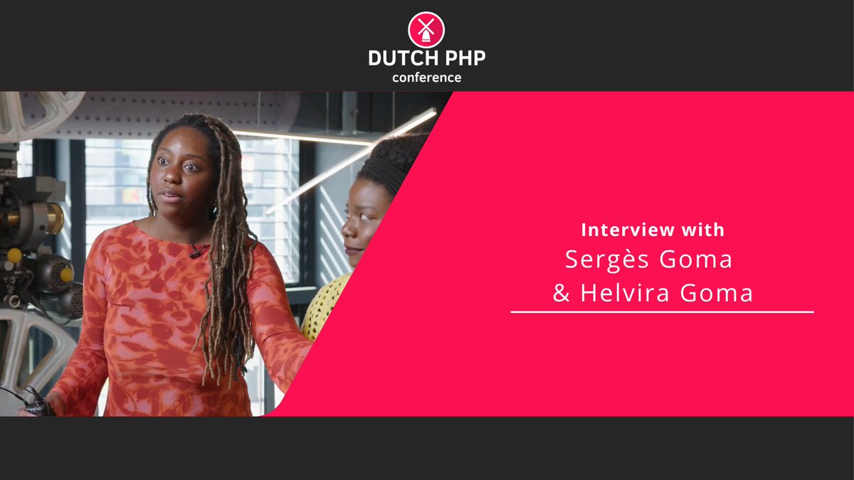 dpcon's tweet photo. 🎙️ We interviewed Sergès Goma & Helvira Goma at #DPC25, watch it now: https://t.co/wfc5EGFP1M #php https://t.co/GrKfJyFwoq
