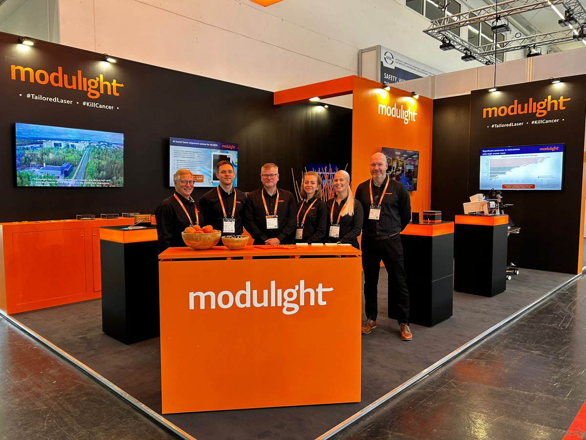 🚨 Modulight is LIVE at #LASER2025! 🚨

Join us at the heart of photonics innovation!

📍Booth B3.500 
📅June 24–27 in Munich!

💡 Discover our breakthrough laser solutions for life sciences &amp; health tech.
Let’s talk lasers, medicine, and the future.
