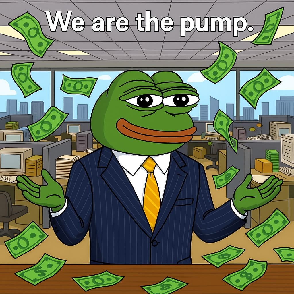 We don’t chase the pump.
We are the pump. 🚀
$FEPE