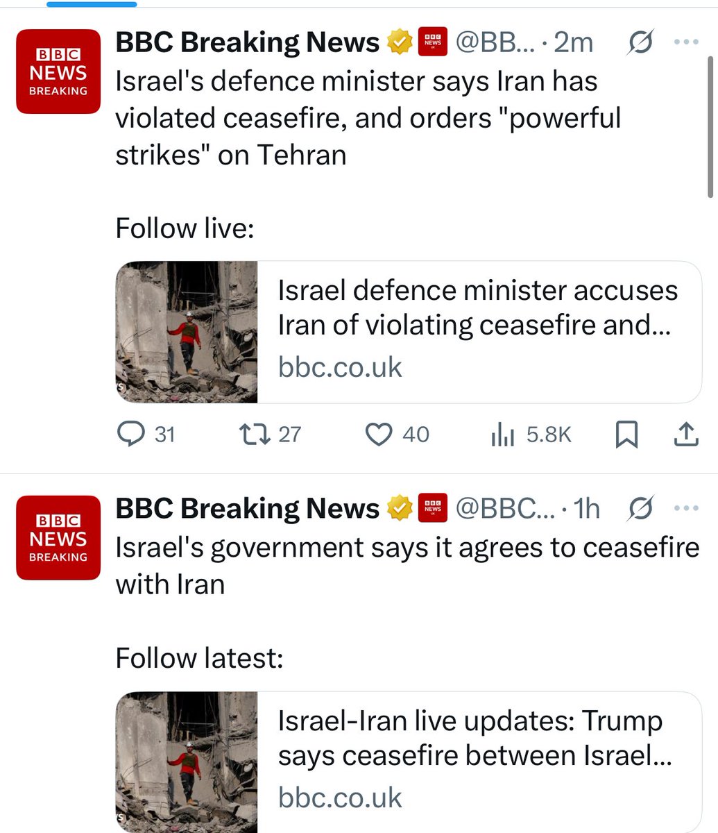 1 hour 2 minute ceasefire 🫠