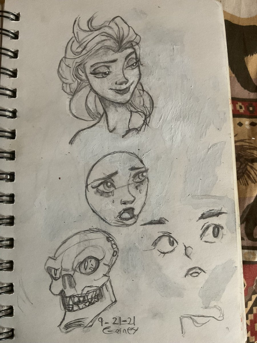 Gaineyartwork's tweet image. 2021 sketches from my vault #frozenart #ElsaFrozen  #disneyprincess  #pixar