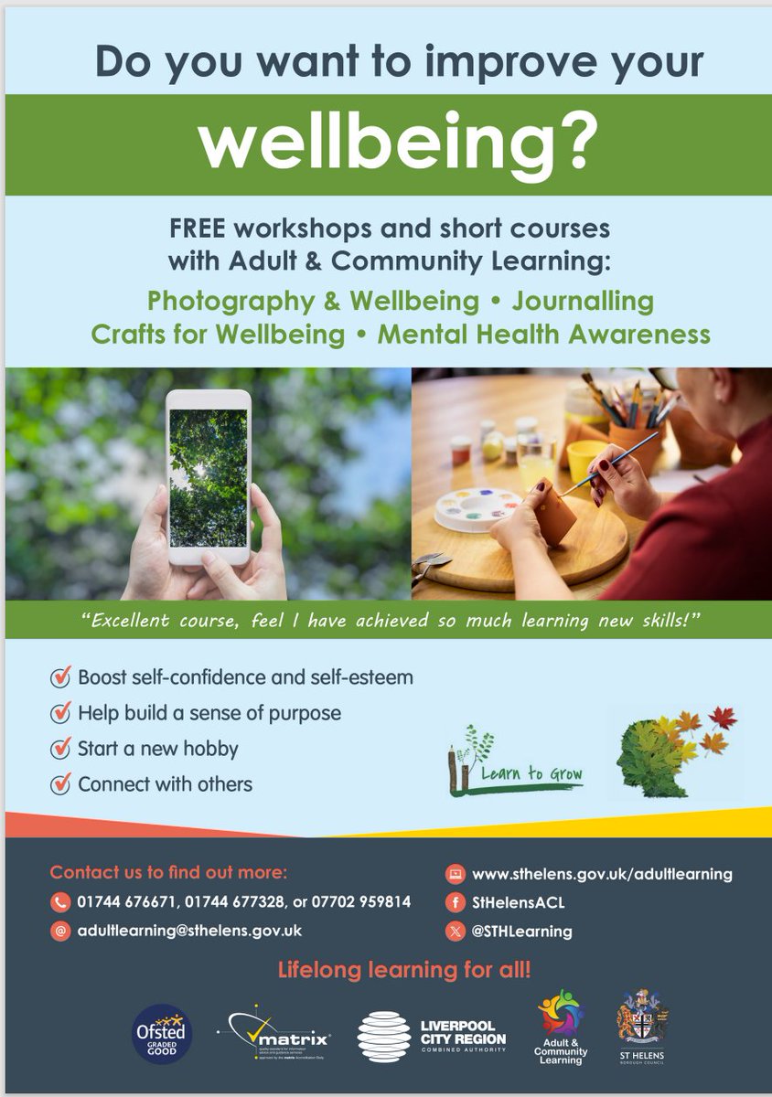 St Helens Adult and Community Learning tweet media