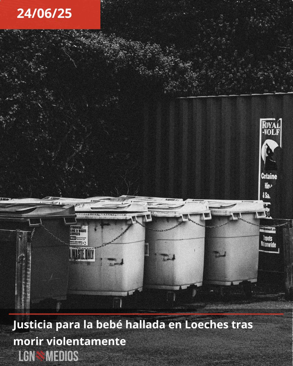 🕊️ Justicia para la bebé hallada muerta en Loeches. Nació viva y fue arrojada a un contenedor en Vallecas. Guardia Civil investiga.

 Leer Noticia 👉 lgnmedios.com/justicia-para-…

#JusticiaParaLaBebé #Loeches #Vallecas #GuardiaCivil #SucesosMadrid