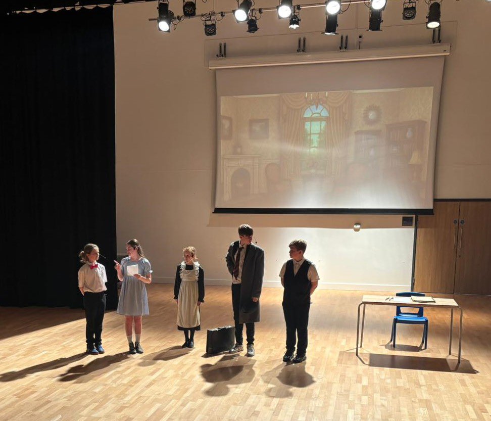 AshHillAcademy's tweet image. 🎭 Don’t forget – our Academy show Mary Poppins kicks off next week! 🌂✨ 

Grab your tickets now so you don’t miss out!

Here are some behind-the-scenes snaps from Sunday’s rehearsal… 👀📸

#MaryPoppins #SchoolShow #PracticallyPerfect