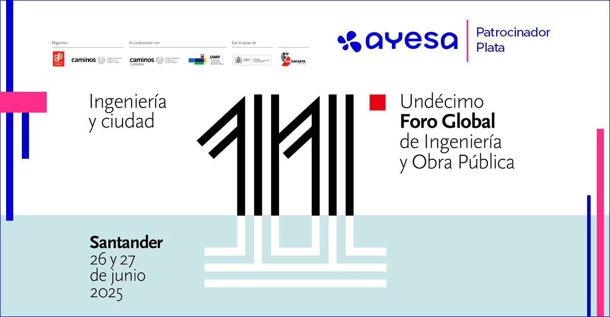 Ayesa (@ayesanews) on Twitter photo 👉Esta semana participamos como Patrocinadores Plata en el Foro Global de Ingeniería y Obra Pública que organiza <a href="/Fund_caminos/">Fundación Caminos</a>.
Un encuentro para analizar la situación actual de la inversión pública y privada en el país.
ayesa.com/eventos/11-for… 👉Esta semana participamos como Patrocinadores Plata en el Foro Global de Ingeniería y Obra Pública que organiza <a href="/Fund_caminos/">Fundación Caminos</a>.
Un encuentro para analizar la situación actual de la inversión pública y privada en el país.
ayesa.com/eventos/11-for…
