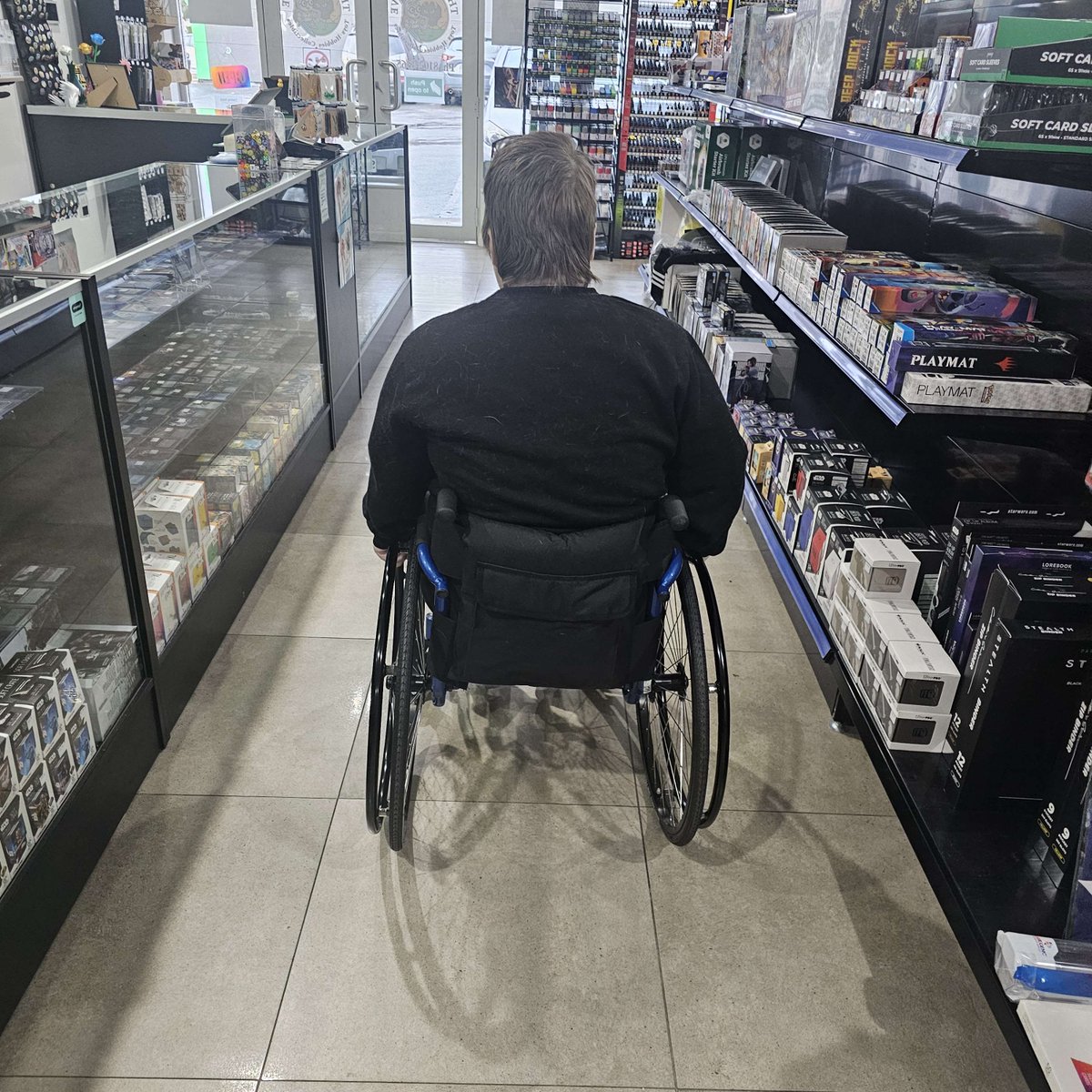 It arrived yesterday! We made some mods last night and today I tested my new wheelchair! I was out for hours today without the pain or suffering endured while using my old one. I can't thank everyone enough for their donations and kindness! Thank you all ❤️