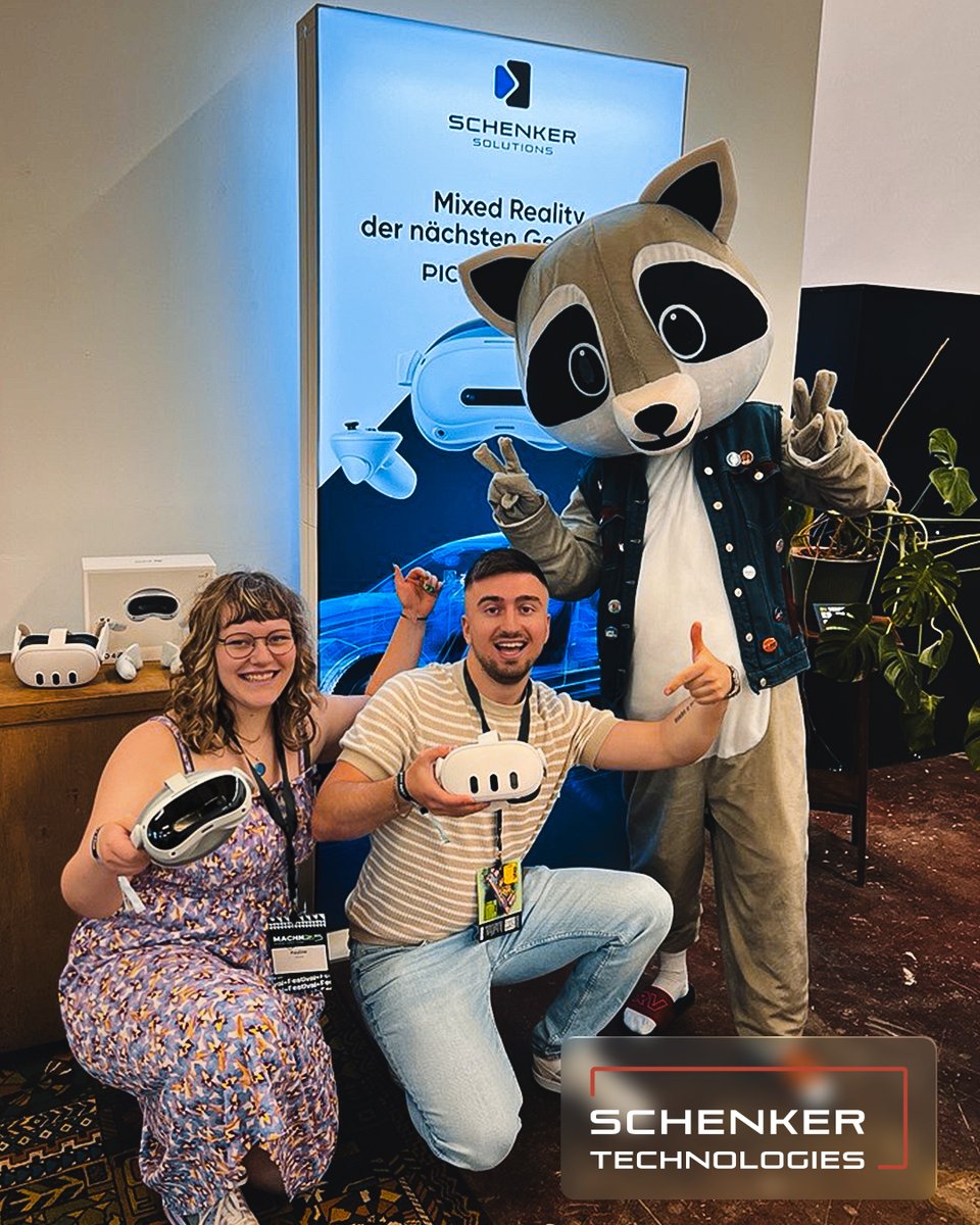 schenker_tech's tweet image. Snapshots vom #MACHN2025 📸

Danke an das Orga-Team, unsere Partner, unser Messeteam vor Ort, Mitwirkende im Hintergrund und vor allem natürlich an alle, die uns auf dem #MACHN besucht haben.🤝

Wir hatten eine fantastische Zeit und freuen uns jetzt schon auf nächstes Jahr!👏