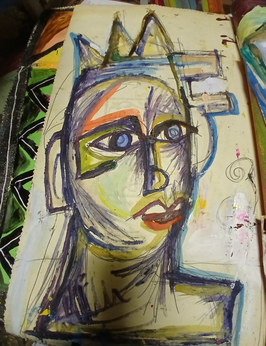 ENIGMATIC

He walked in the room
a divine presence
not quite human at all
We looked in awe
and held our breath
then he began to speak
revealing the mysteries
in this world we live in
empowering the way we live

Francis H Powell

#vss365 #enigma
#drawing Francis H Powell
