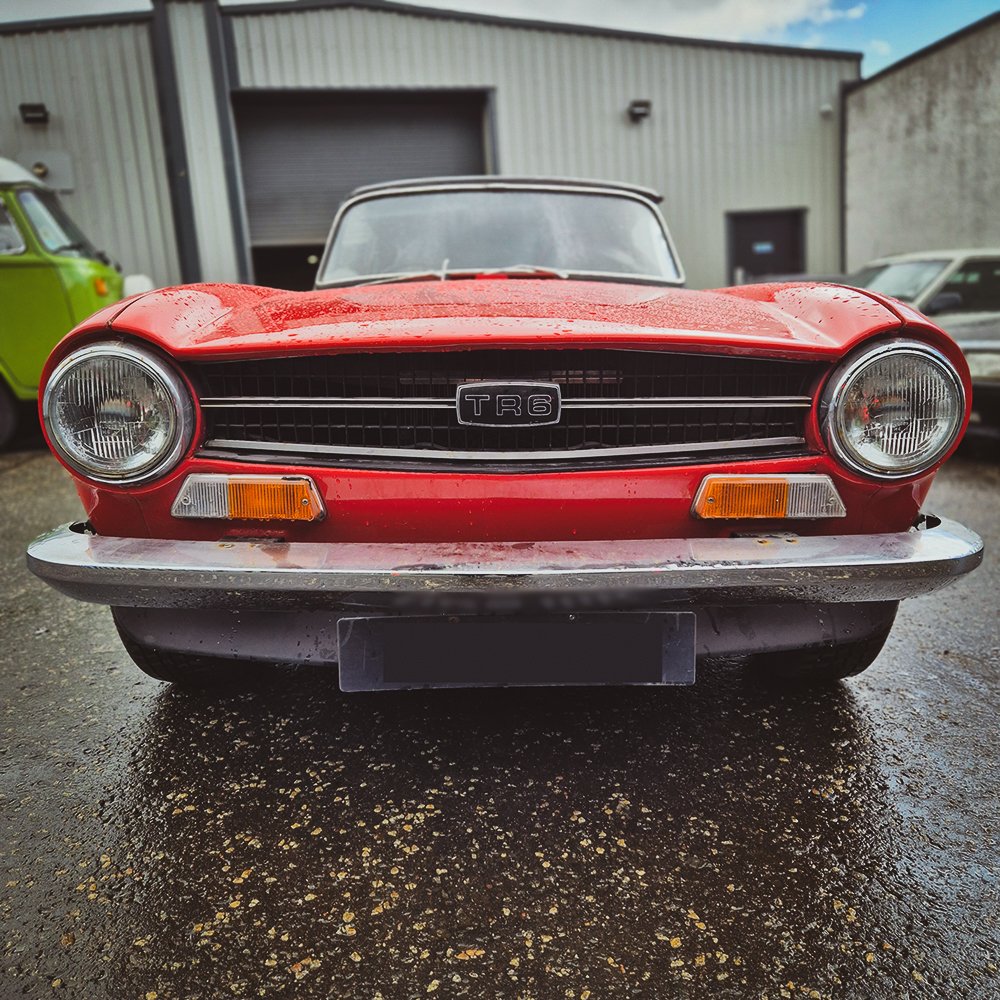 Today, we have this little 1972 Triumph TR6 in the workshop. We will carry out mechanical and structural inspections and investigate a few other issues. #triumph #triumphuk #triumph_uk #triumphtr6 #tr6 #classictriumph #ClassicCars #vintage #vintageauto