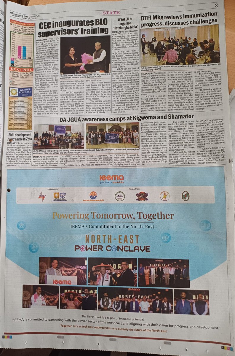 IEEMA (@tweetieema) on Twitter photo IEEMA is committed to the growth and development of North-East India. Through focused initiatives like the North East Power Conclave, we aim to build government partnership and work collaboratively to drive growth
@Sunilsinghvi2 <a href="/vikramgandotra1/">Vikram Gandotra</a> <a href="/Sidbhutoria/">Siddharth</a>
<a href="/hamza_arsiwala/">Hamza Arsiwala</a> IEEMA is committed to the growth and development of North-East India. Through focused initiatives like the North East Power Conclave, we aim to build government partnership and work collaboratively to drive growth
@Sunilsinghvi2 <a href="/vikramgandotra1/">Vikram Gandotra</a> <a href="/Sidbhutoria/">Siddharth</a>
<a href="/hamza_arsiwala/">Hamza Arsiwala</a>